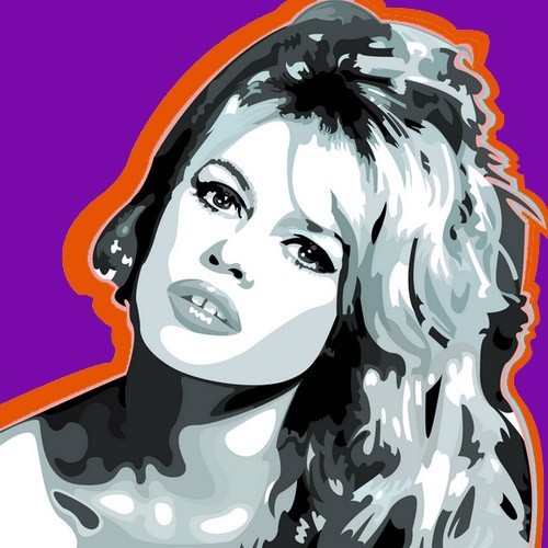 POP art oil painting