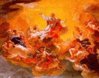 Baciccio - Graphic The Apotheosis of St. Ignatius