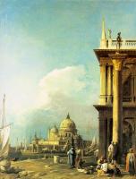 Canaletto - Entrance to the Grand Canal from the Piazzetta
