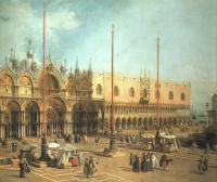 Canaletto - Piazza San Marco- Looking Southeast