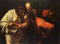Caravaggio - The Doubting of St.