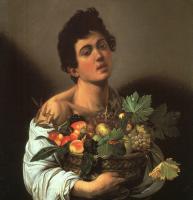 Caravaggio - Youth with a Flower Basket