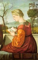Carpaccio - The Virgin Reading, possibly a fragment of a much larger work