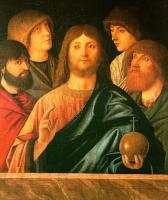 Carpaccio - The Blessing Redeemer between Four Apostles
