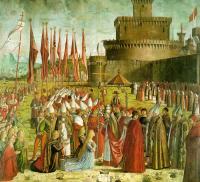 Carpaccio - The Pilgrims Meet the Pope