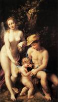 Correggio - Venus with Mercury and Cupid