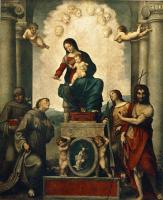 Correggio - Madonna with St. Francis
