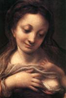 Correggio - Virgin and Child with an Angel (Madonna del Latte)