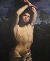 Guercino - Reni Guido St Sebastian detail