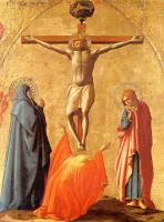 Masaccio - religion oil painting