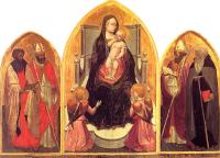 Masaccio - religion oil painting