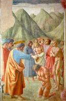 Masaccio - religion oil painting