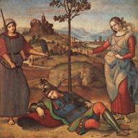 Raphael - Allegory, The Knight's Dream