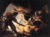 Rembrandt - The Blinding of Samson