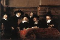 Rembrandt - Sampling Officials of the Drapers' Guild