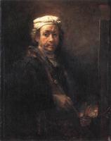 Rembrandt - Portrait of the Artist at His Easel