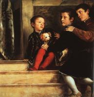 Titian - Votive Portrait of the Vendramin Family