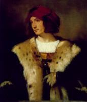 Titian - Portrait of a Man in a Red Cap