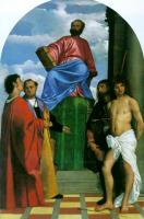 Titian - Saint Mark Enthroned