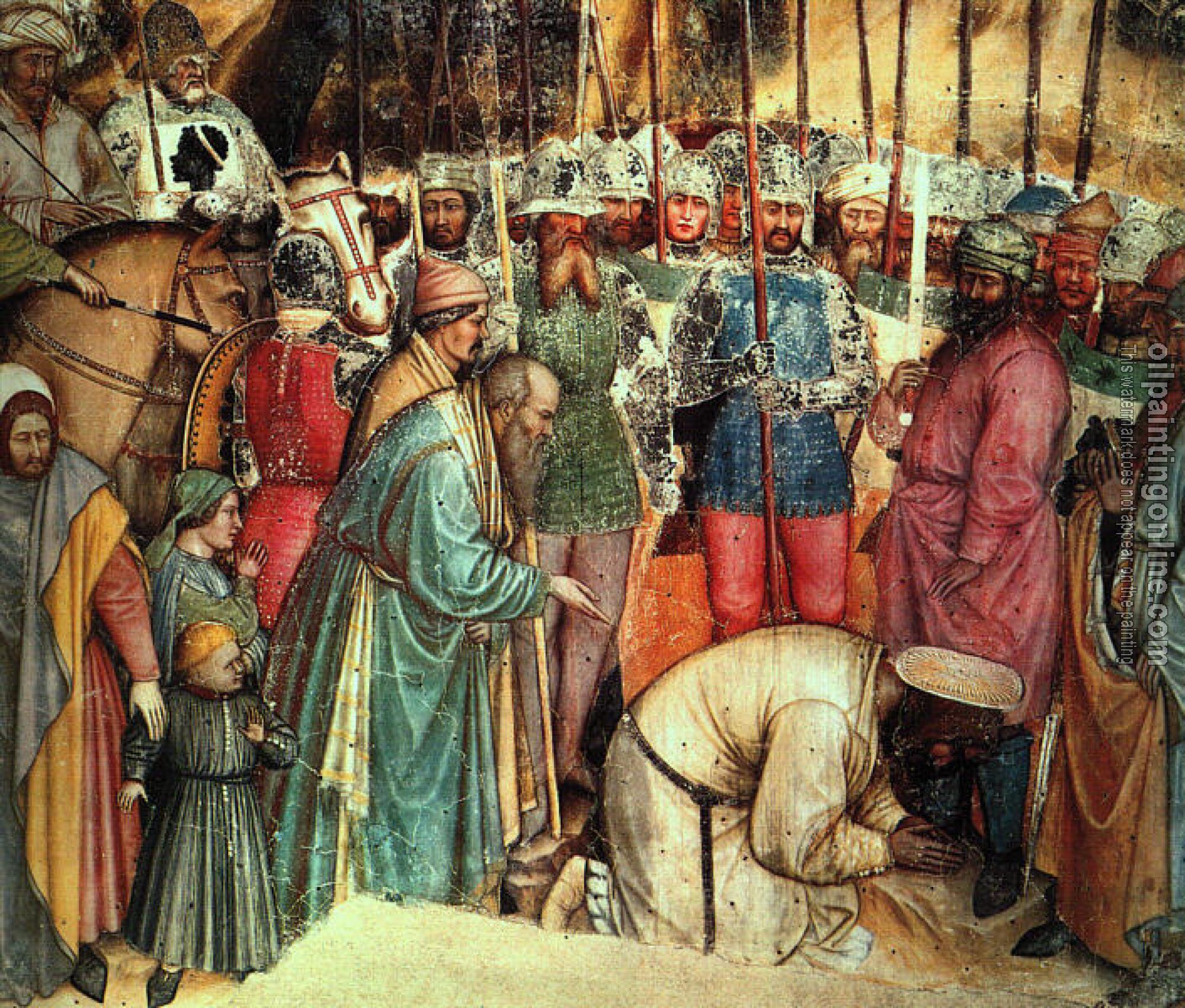 Altichiero - The Beheading of Saint George, detail