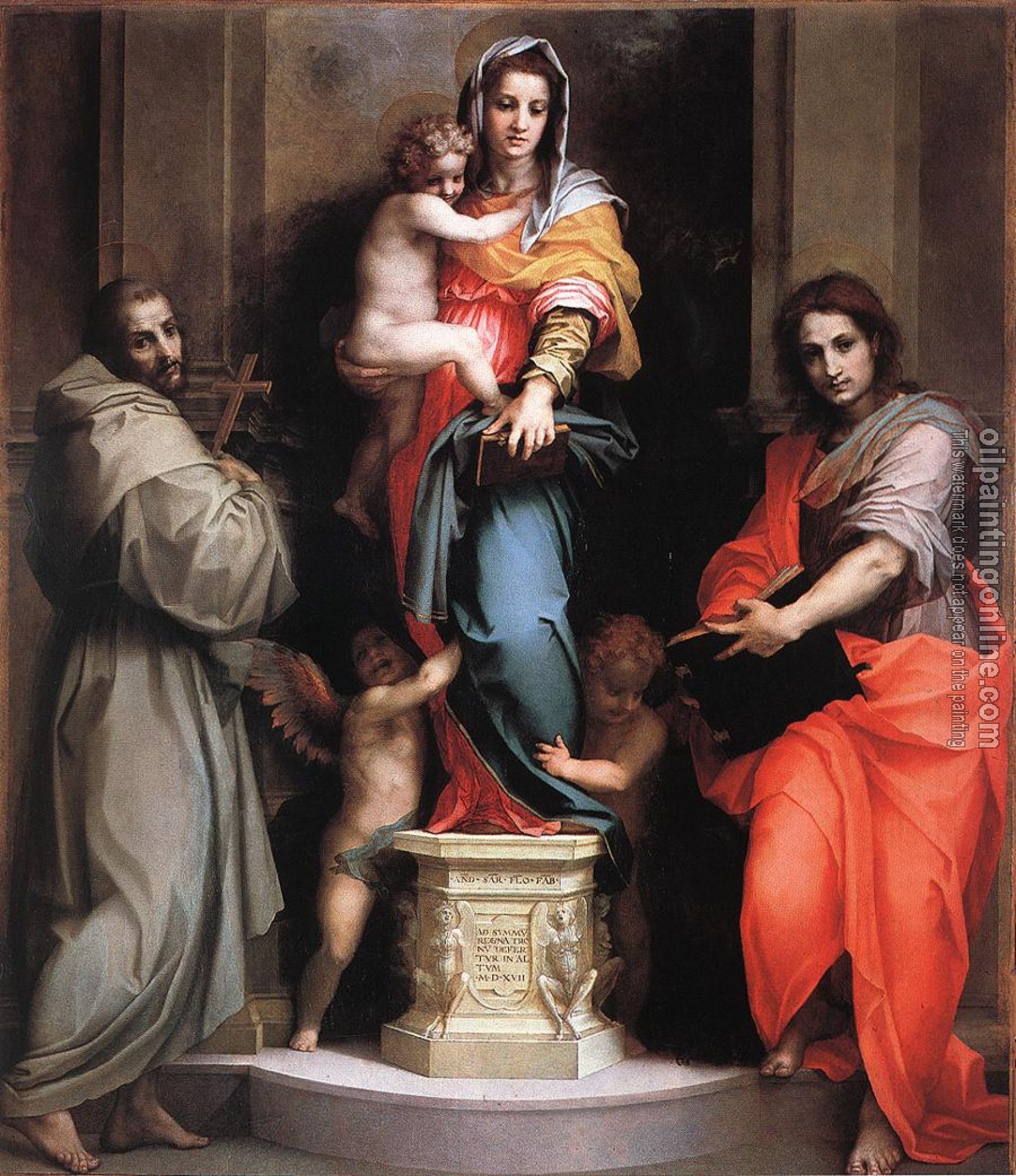 Andrea Del Sarto Madonna of The Harpies Andrea Del Sarto Madonna of