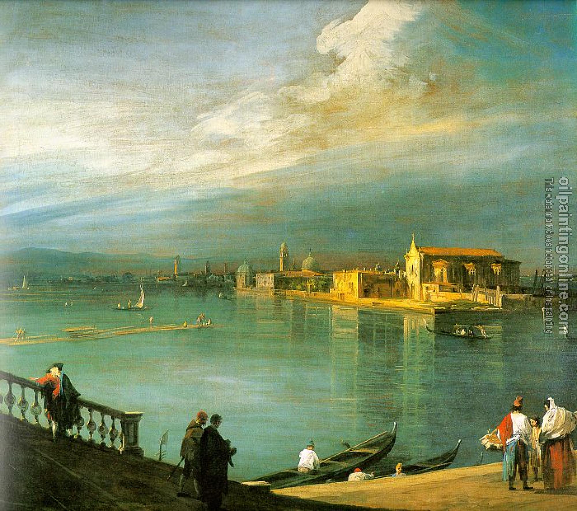 Canaletto - San Cristoforo, San Michele and Murano- From Fondamenta Nuova