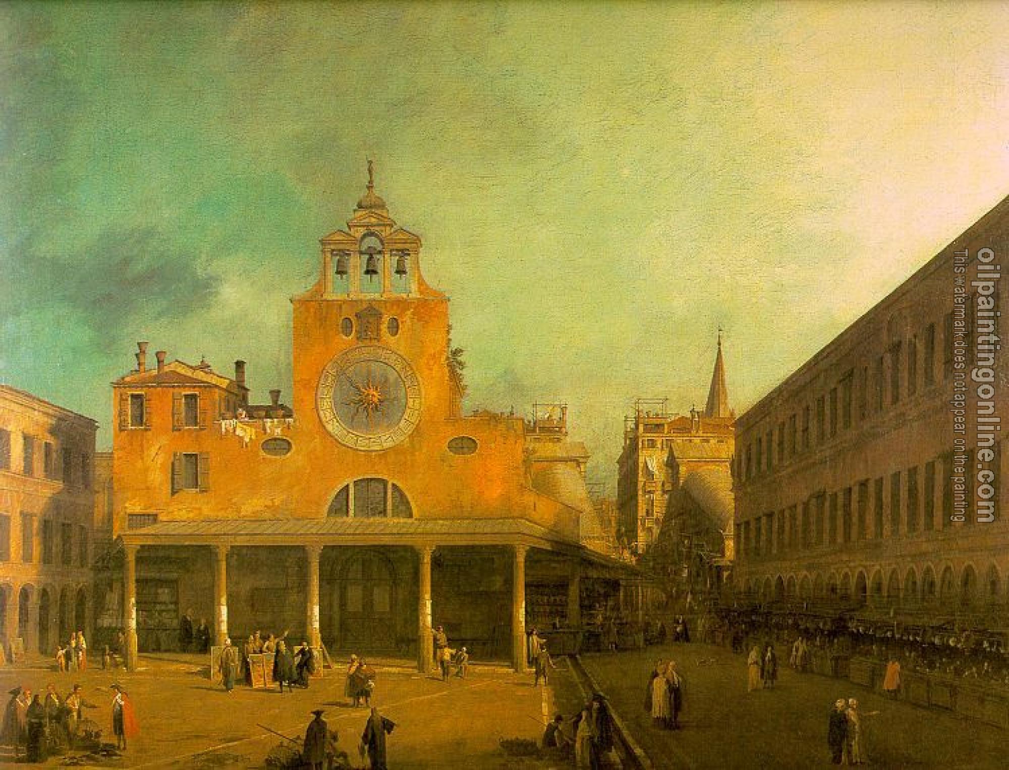 Canaletto - San Giacomo di Rialto