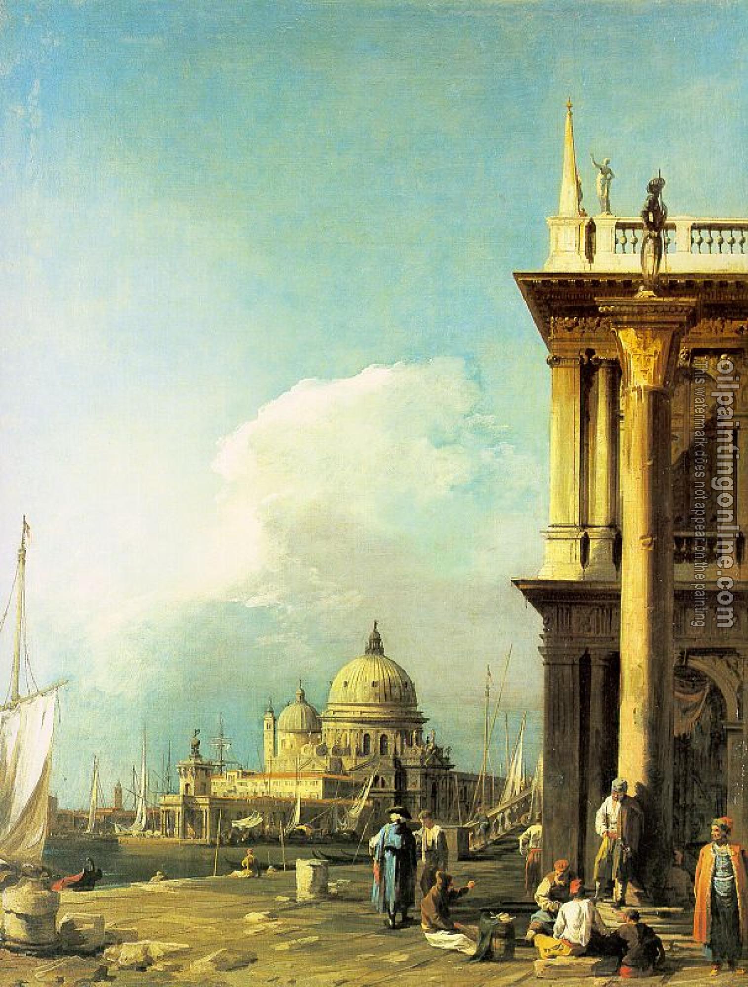 Canaletto - Entrance to the Grand Canal from the Piazzetta