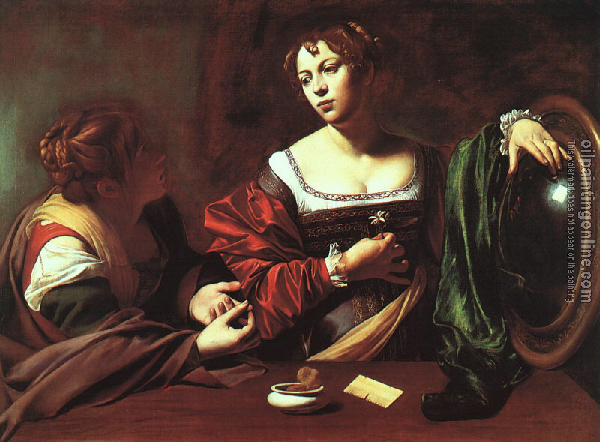 Caravaggio - Martha and Mary Magdalene