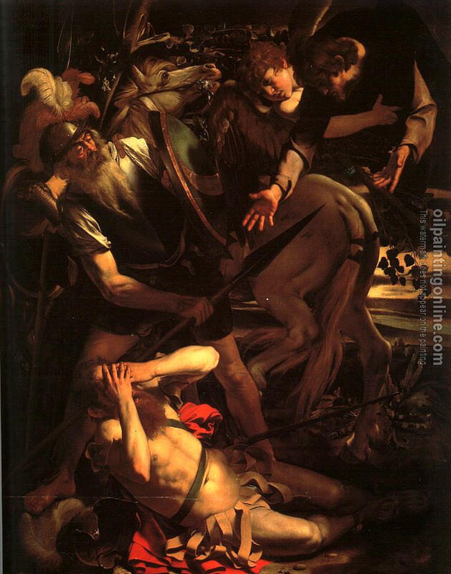 Caravaggio - The Conversion of St.