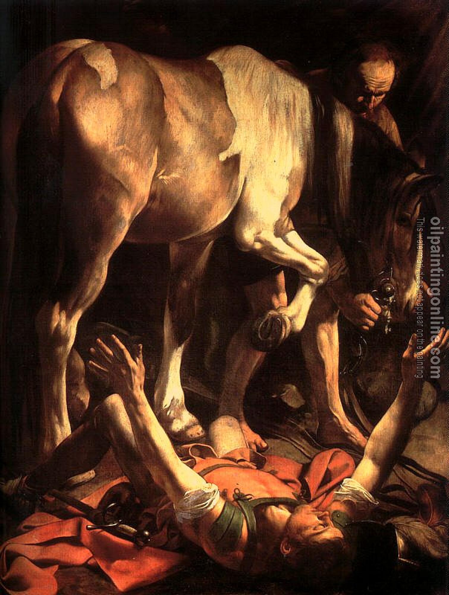 Caravaggio - The Conversion on the Way to Damascus