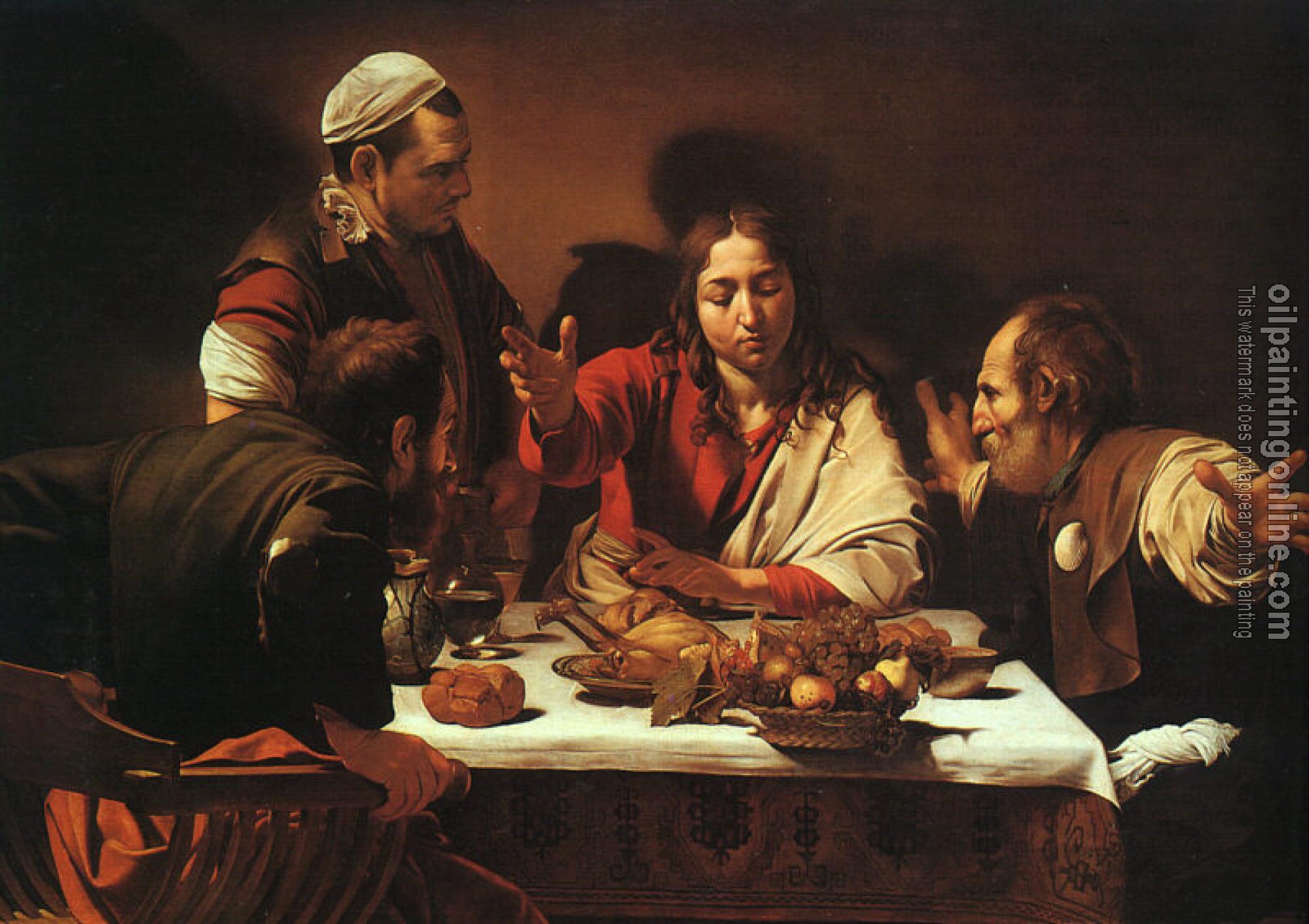 Caravaggio - The Supper at Emmaus