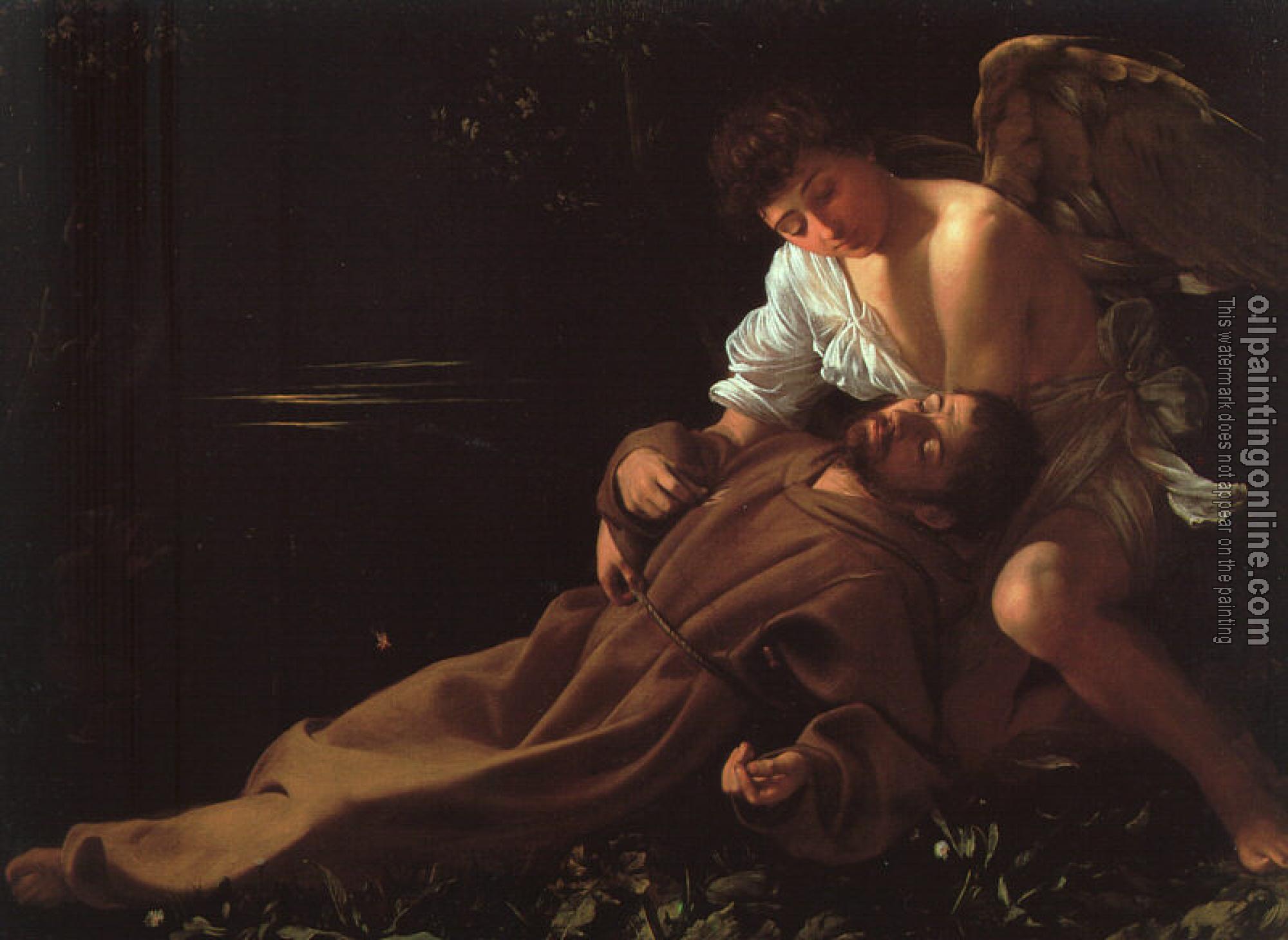 Caravaggio - St. Francis in Ecstasy