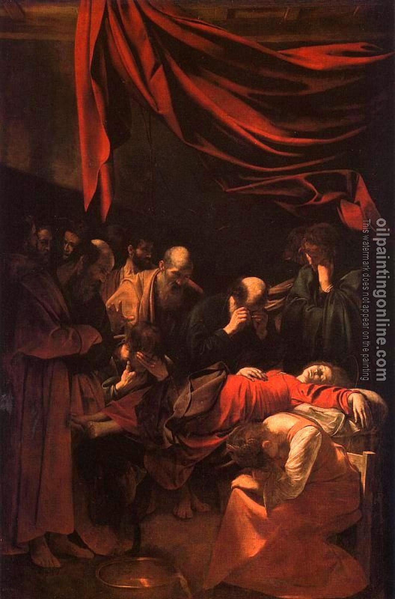 Caravaggio - The Death of the Virgin