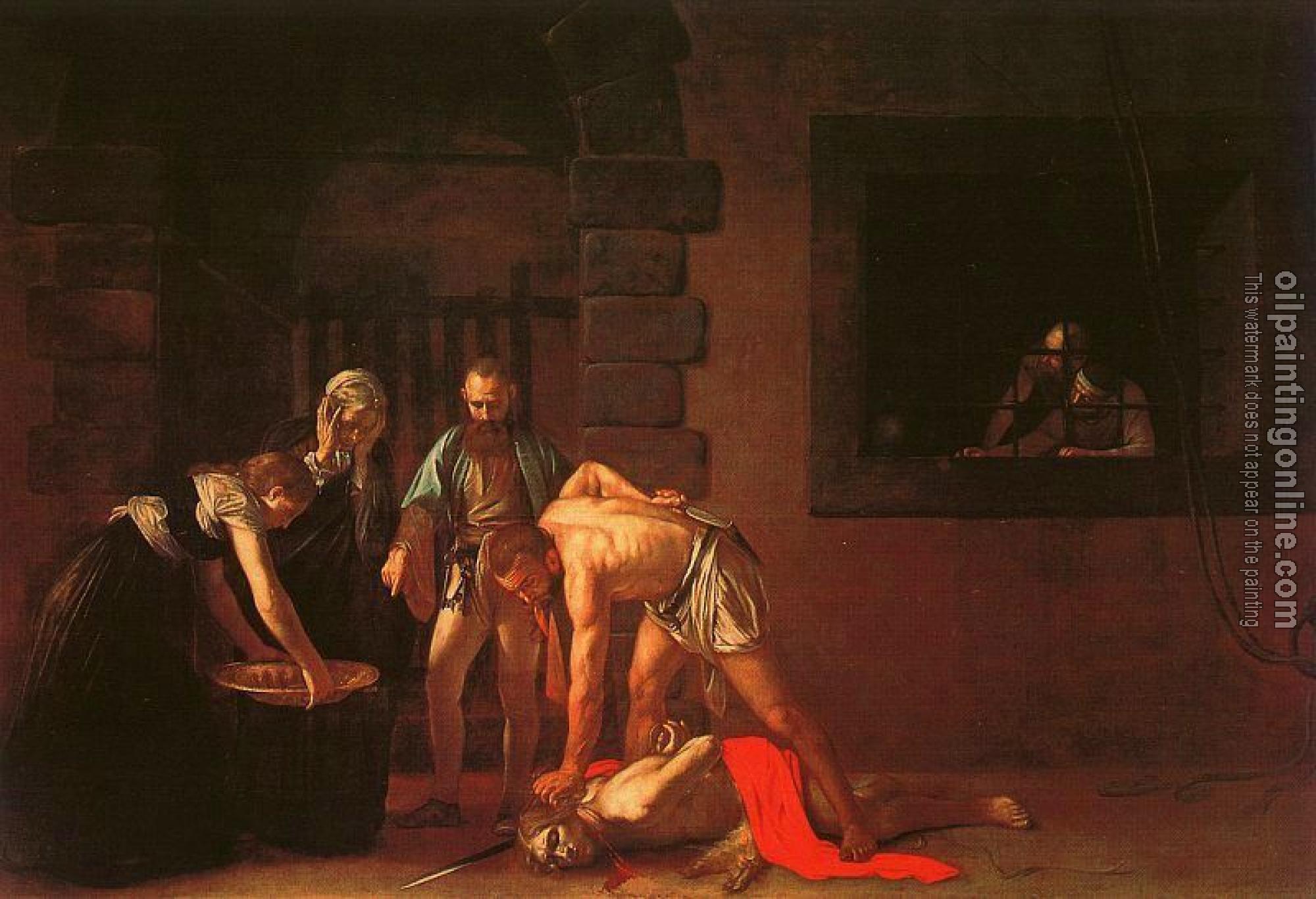 Caravaggio - The Beheading of the Baptist