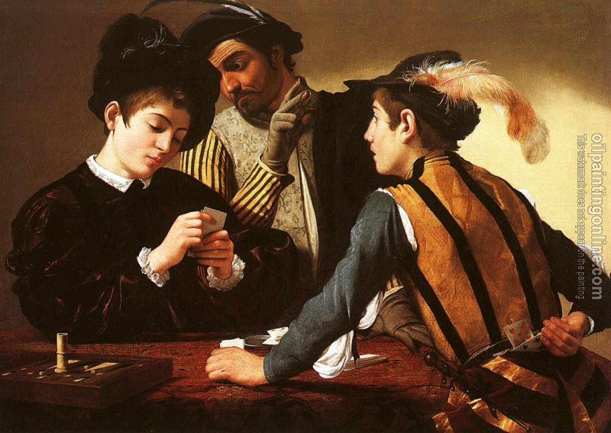 Caravaggio - The Cardsharps (I Bari)