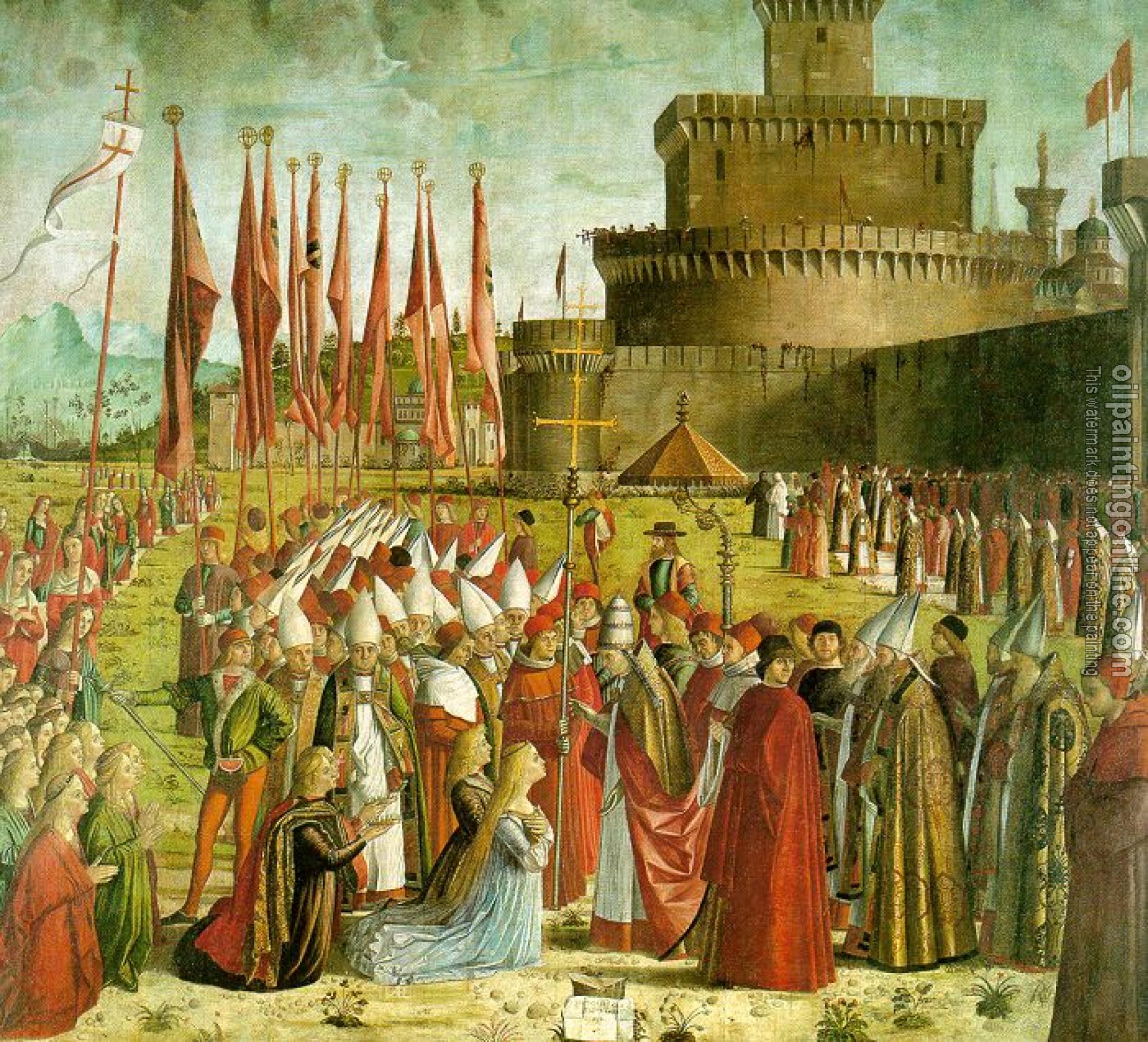 Carpaccio - The Pilgrims Meet the Pope