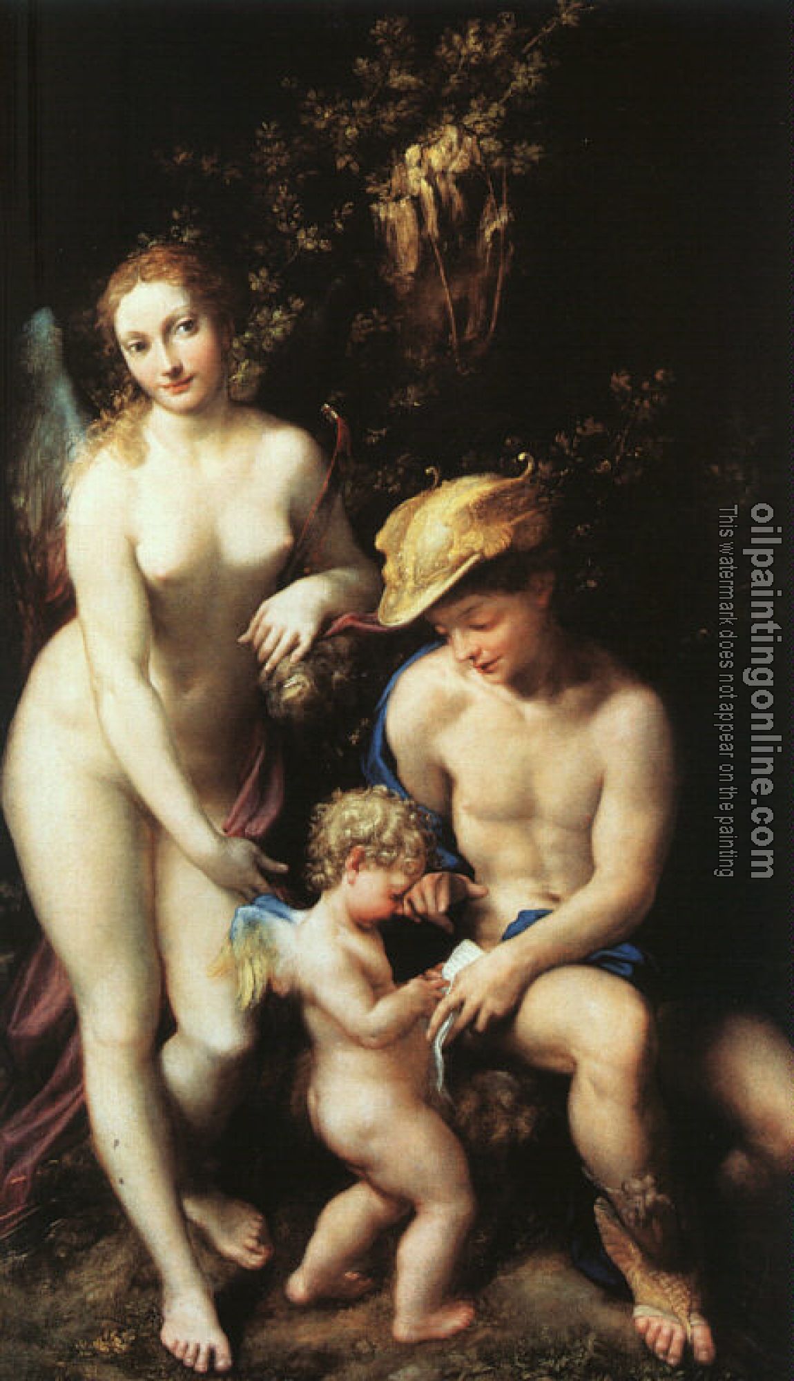 Correggio - The Education of Cupid