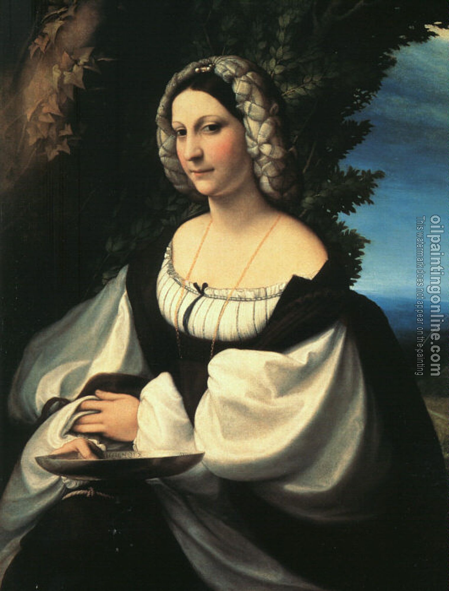 Correggio - Portrait of a Gentlewoman