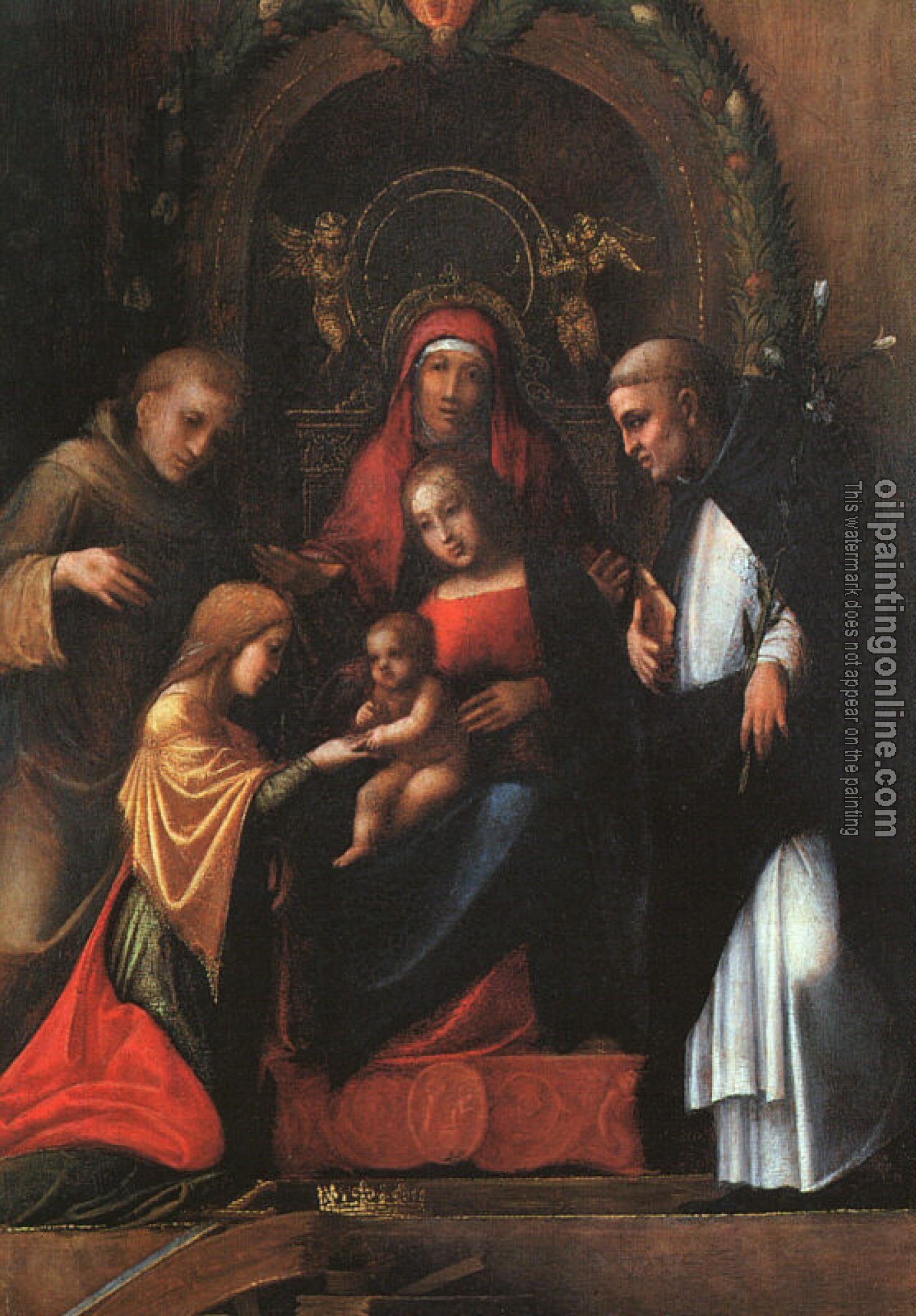 Correggio - The Mystic Marriage of St. Catherine