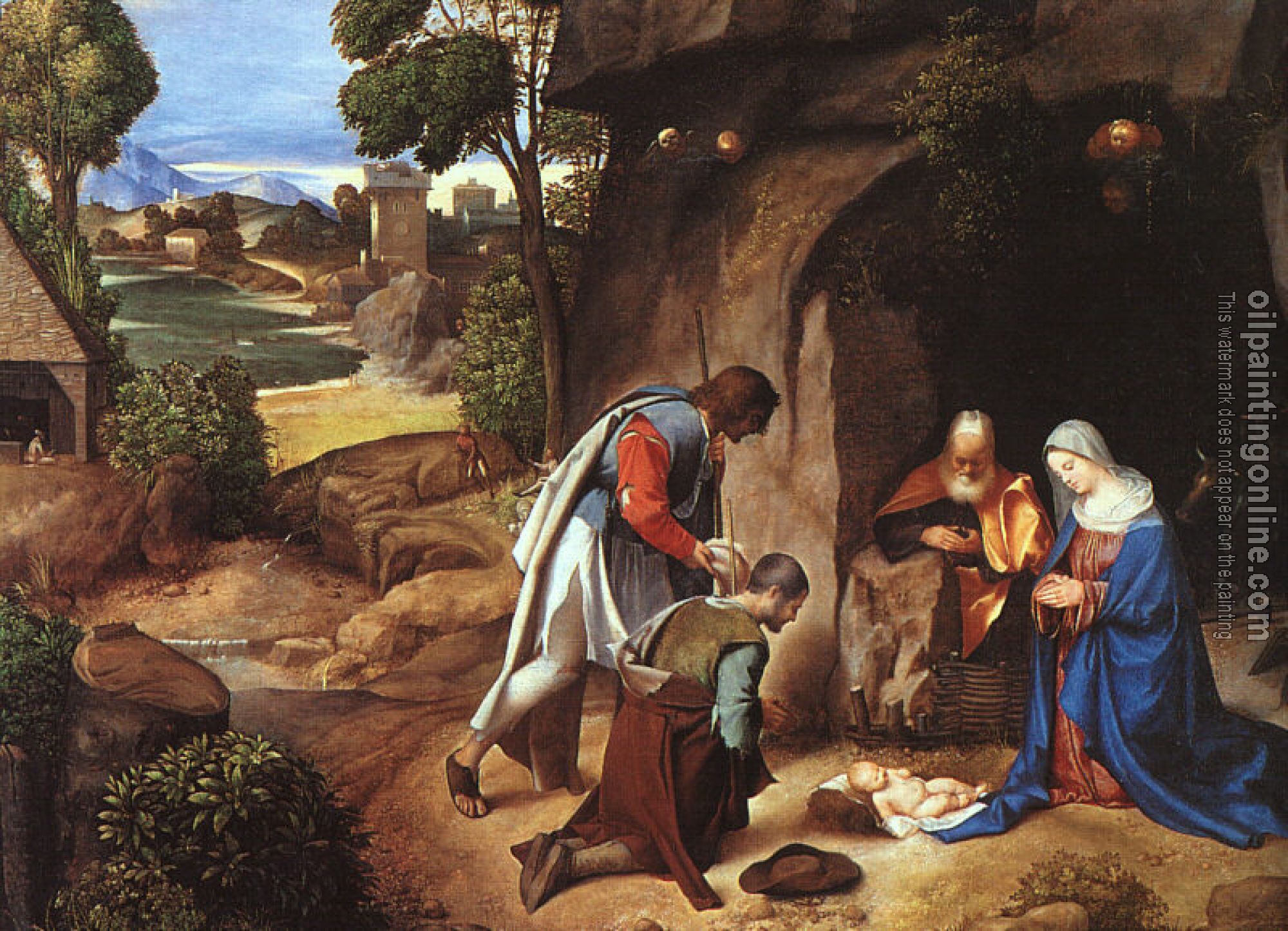 Giorgione - Adoration of the Shepherds