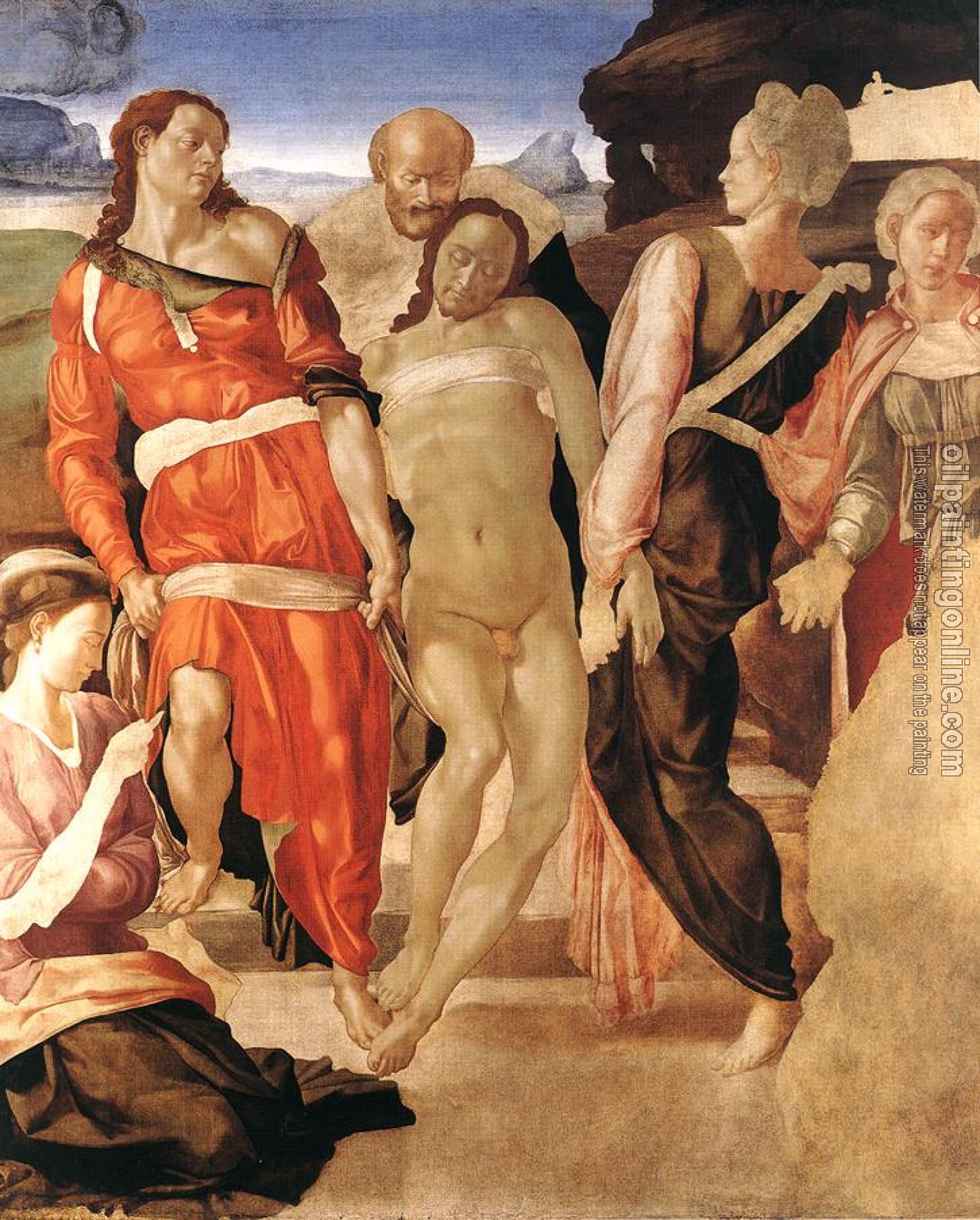 Michelangelo - Entombment