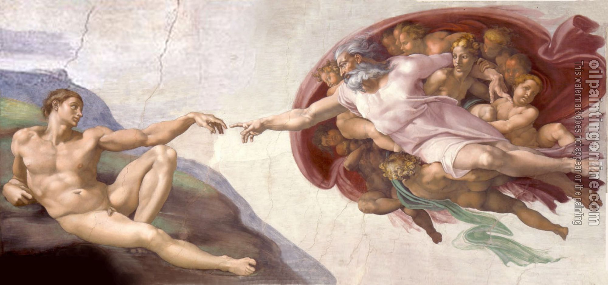 Michelangelo - The Creation of Man