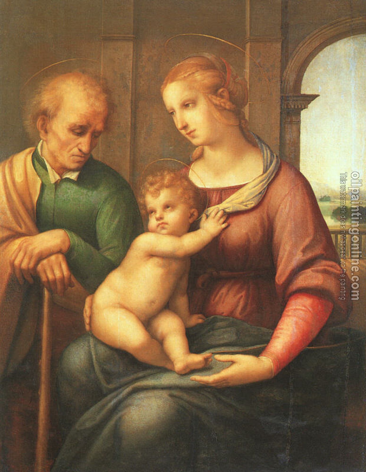 Raphael - Madonna with Beardless St Joseph