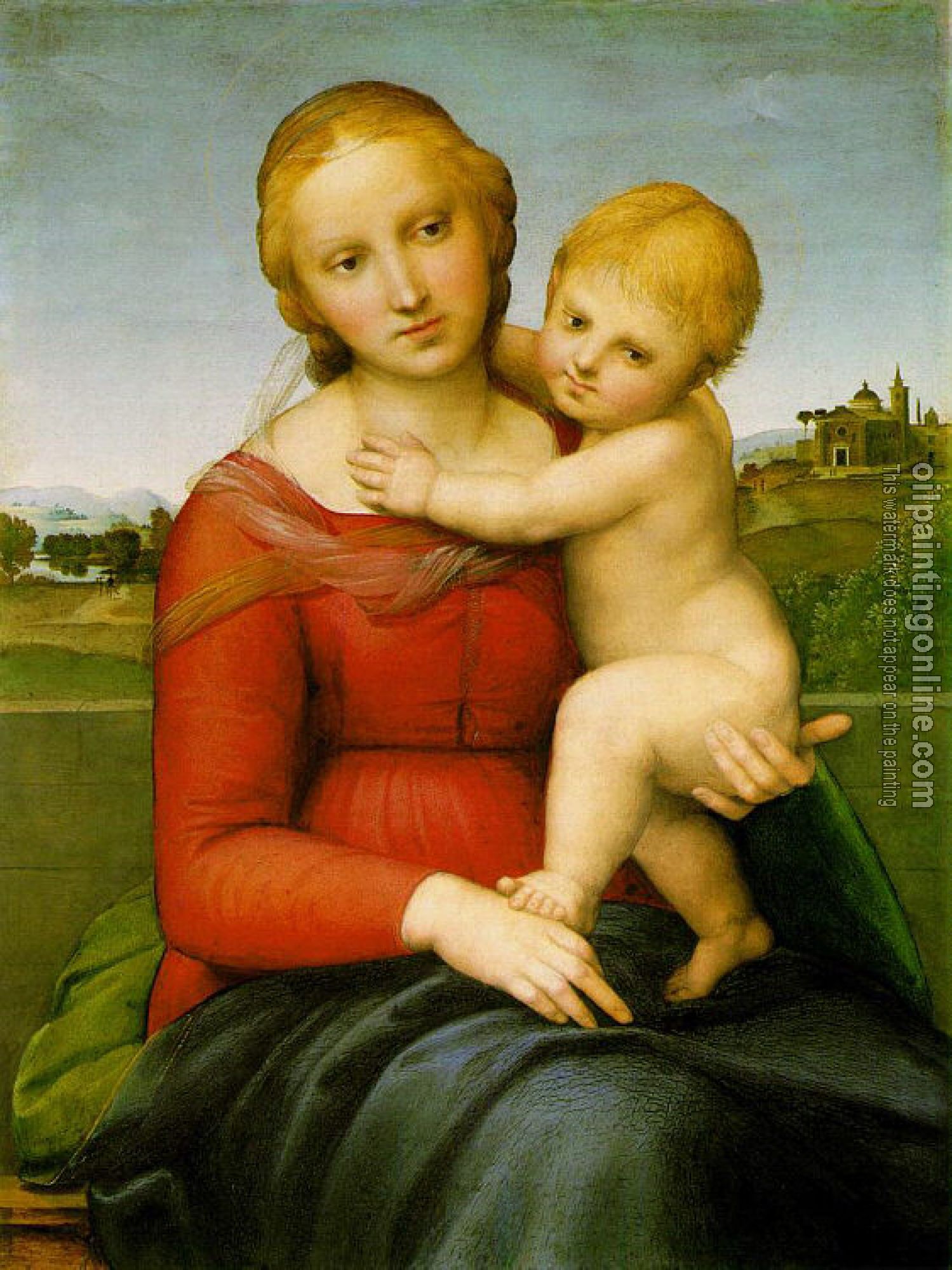 Raphael - Madonna and Child, The Small Cowper Madonna