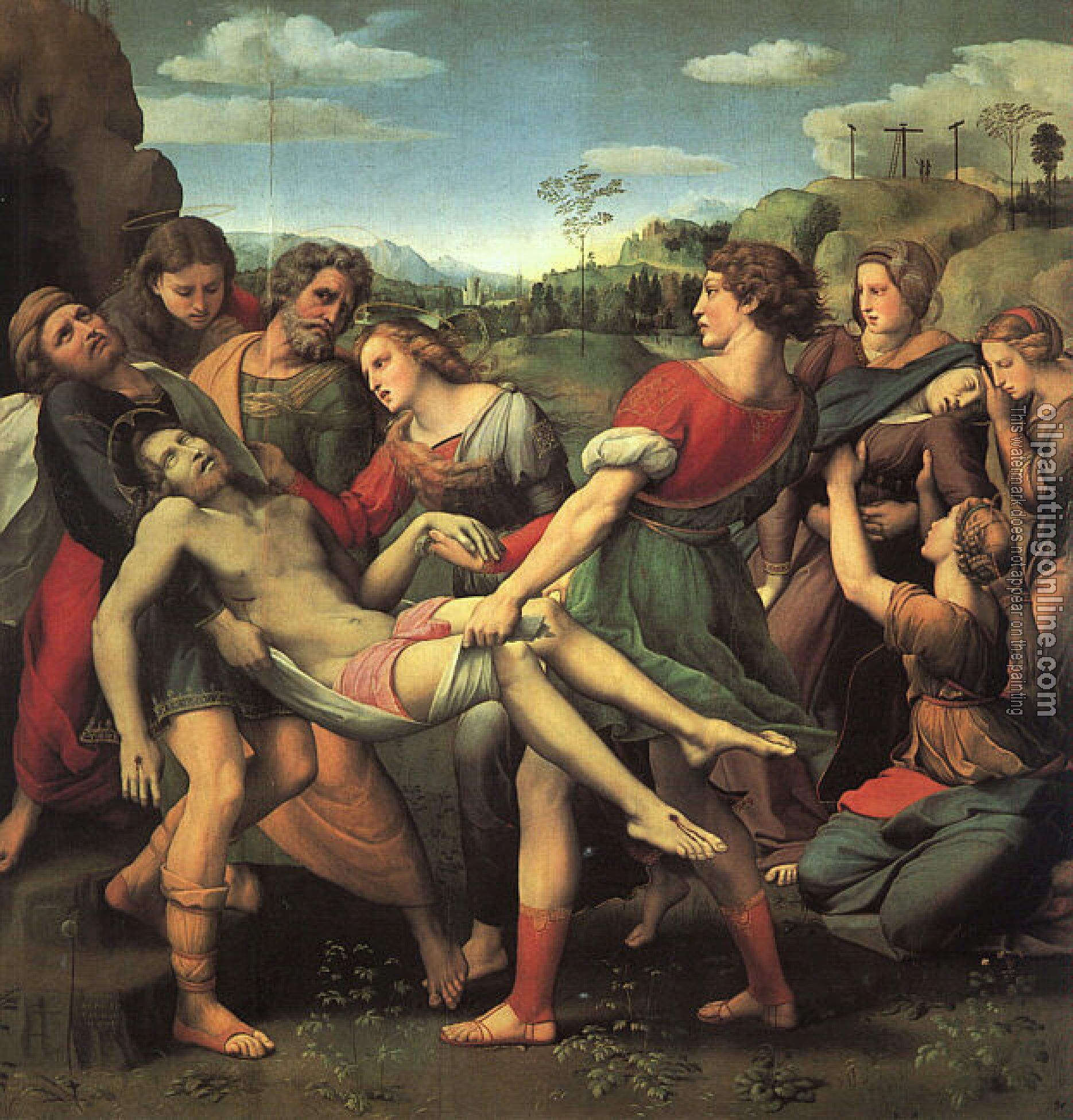 Raphael - The Entombment