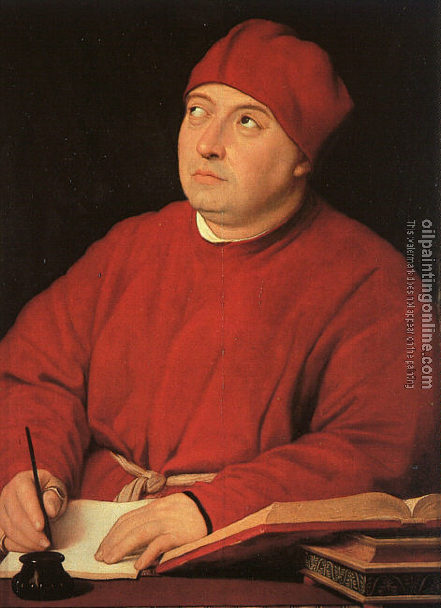 Raphael - Cardinal Tommaso Inghirami