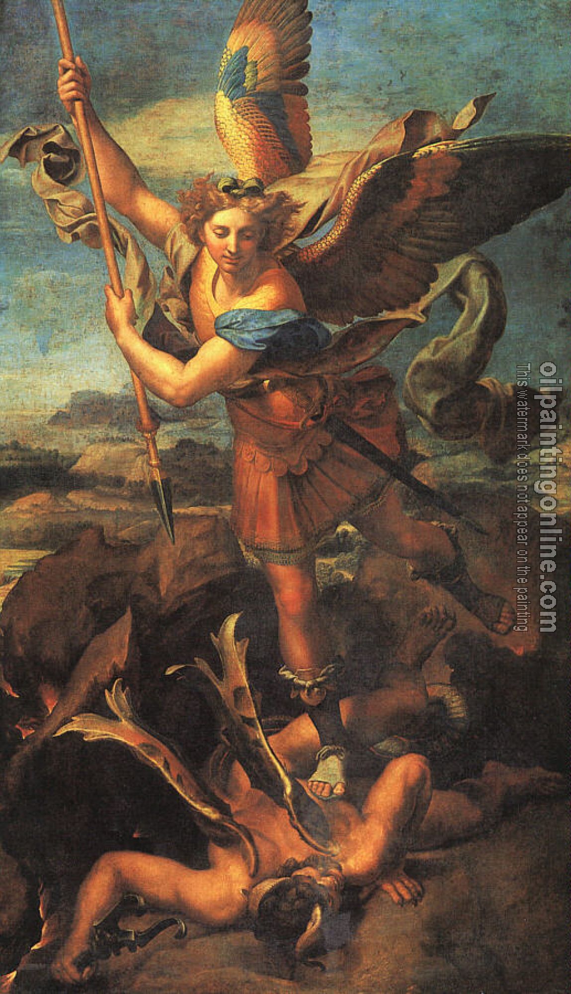 Raphael - St Michael and the Satan