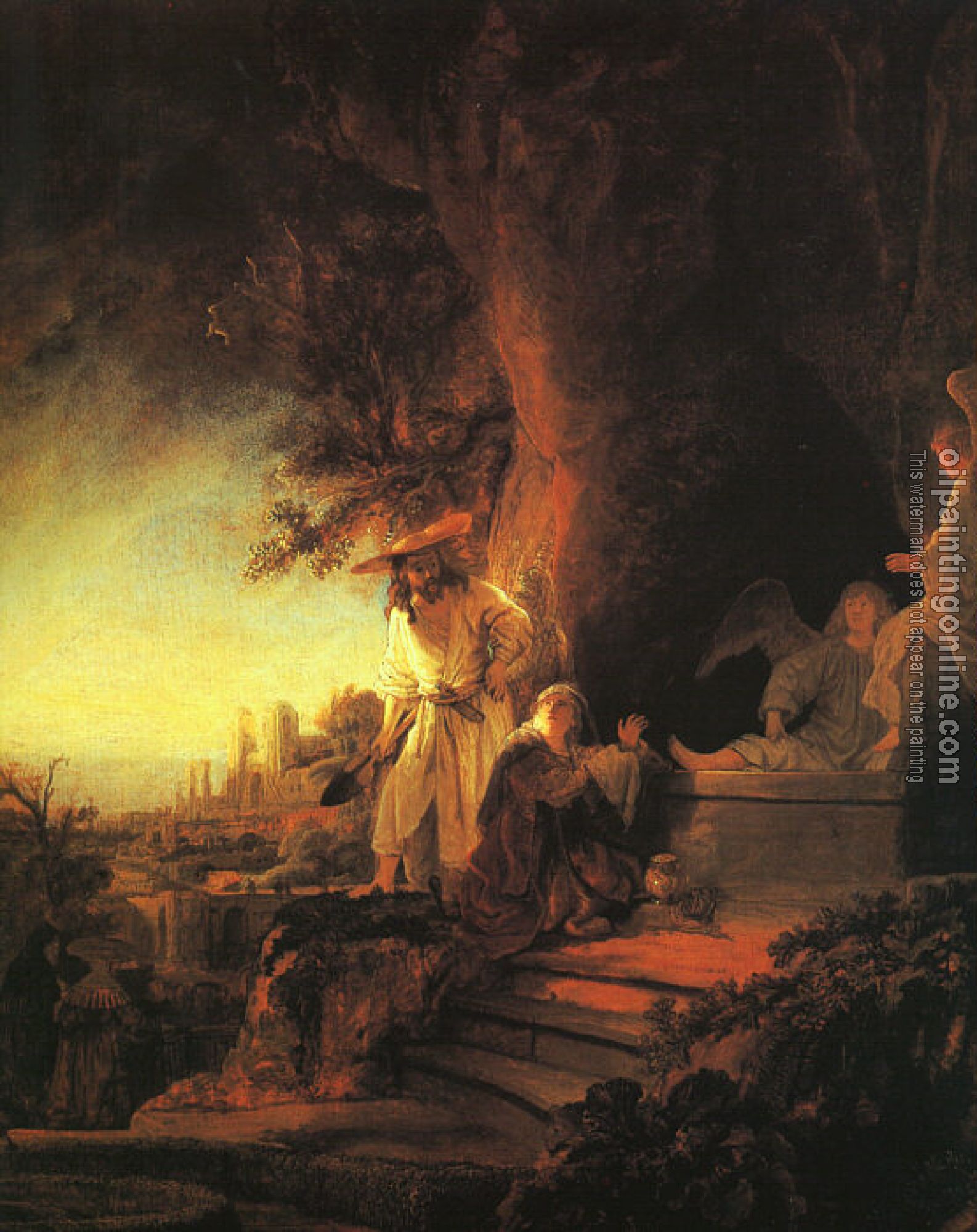 Rembrandt - The Risen Christ Appearing to Mary Magdalen