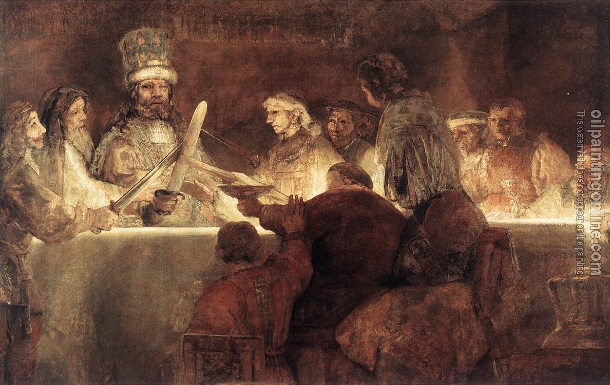Rembrandt - The Conspiration of the Bataves